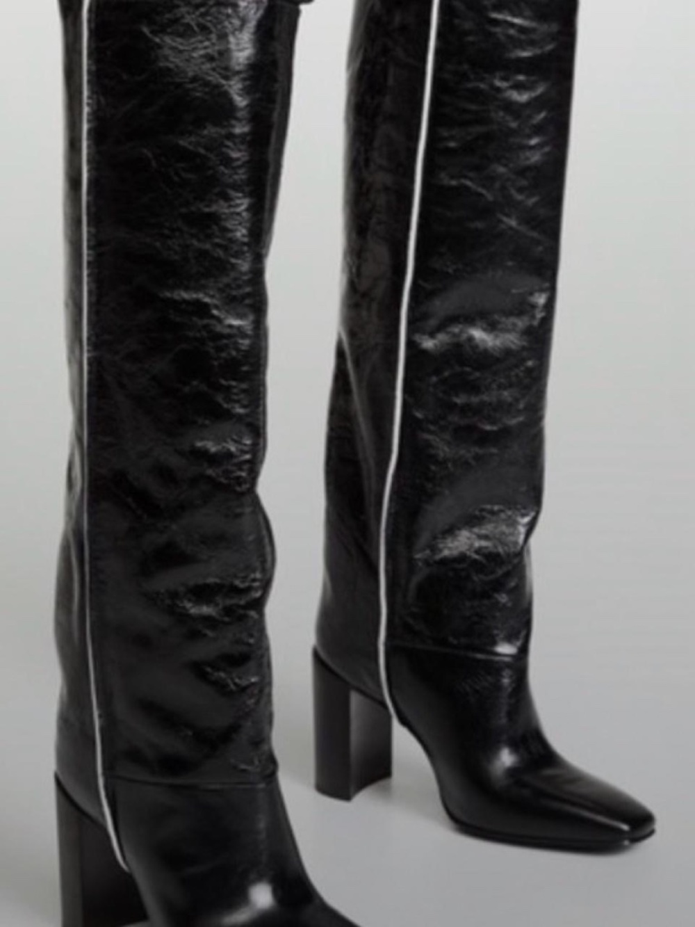 Rag and Bone Knee High Boots, 37.5 - Picture 2 of 3